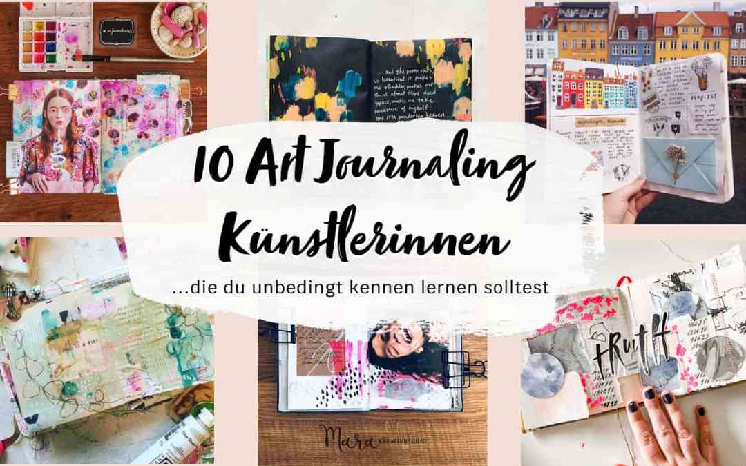 10 Art Journaling Künstlerinnen im Interview