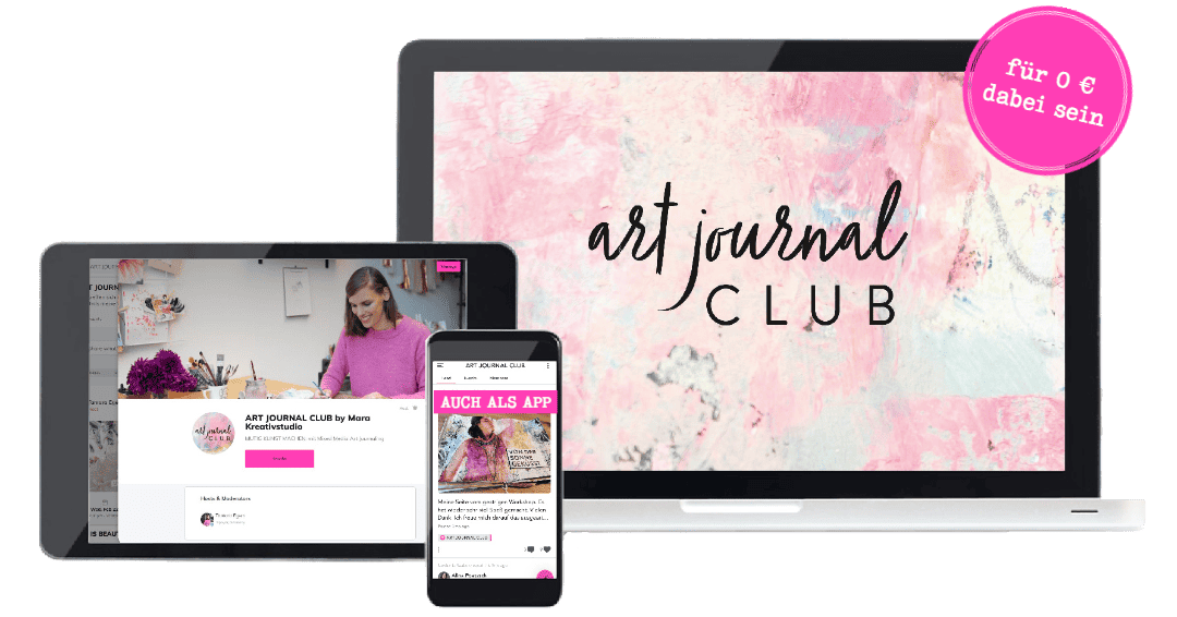 art-journal-club-mara-kreativstudio-laptop